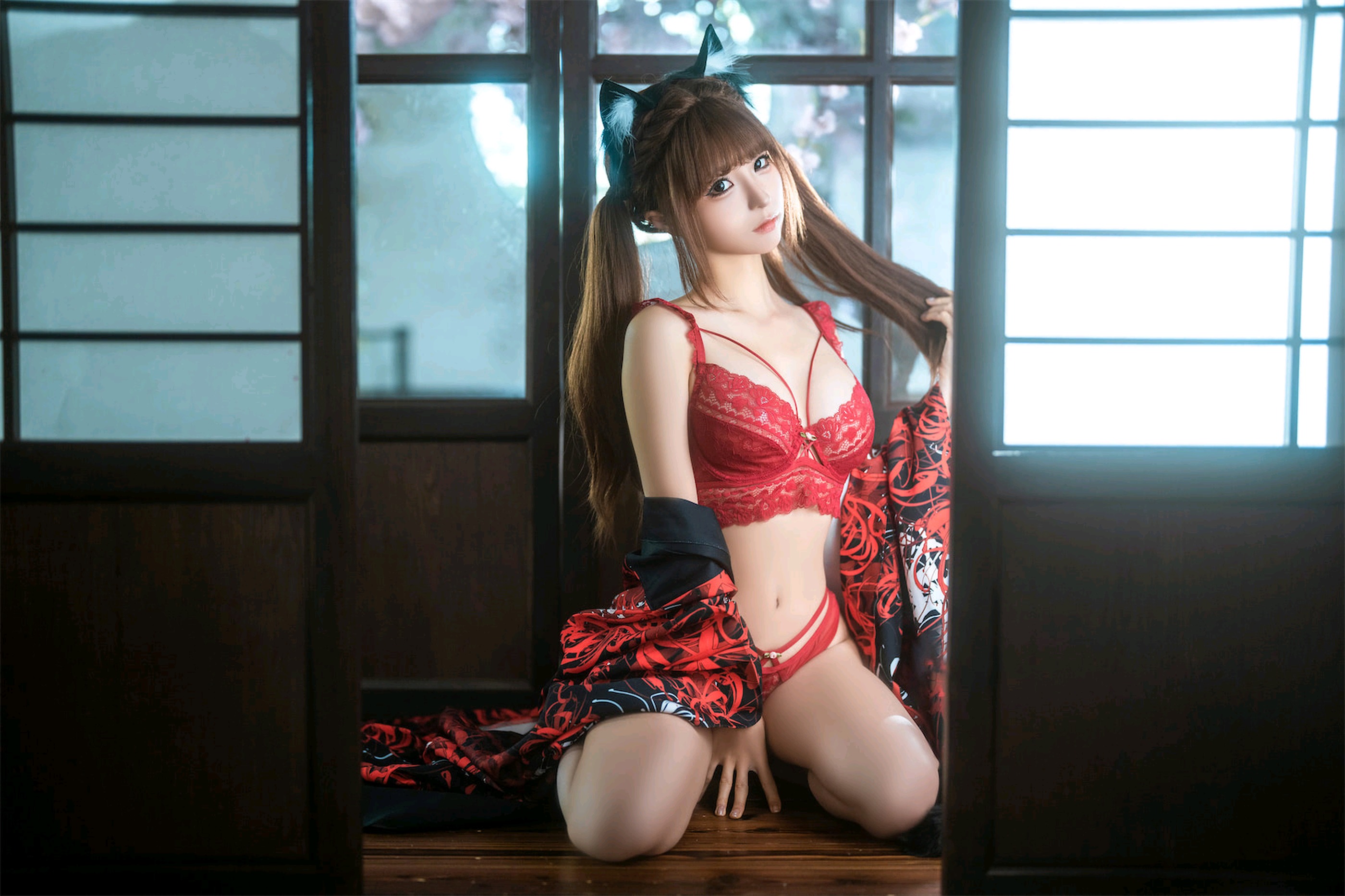 图片[1]-蠢沫沫 – NO.313 捆绑和服[55P]-XikXak